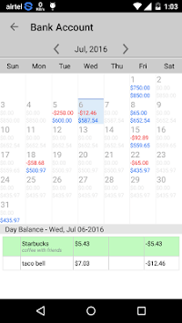 Free Checkbook Ledger APK screenshot 1