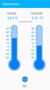 Thermometer APK screenshot 1
