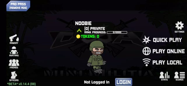 Mini Militia Classic APK screenshot 1