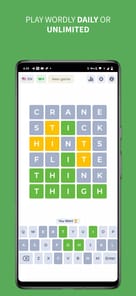 Wordy - Word Puzzle Game APK screenshot 1