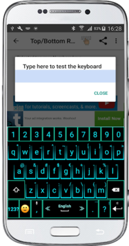 Neon Keyboard APK screenshot 1 Neon Keyboard APK screenshot 1