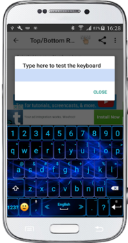 Neon Keyboard APK screenshot 1 Neon Keyboard APK screenshot 1