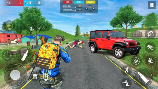 Max Fire Battlegrounds Offline APK screenshot 1