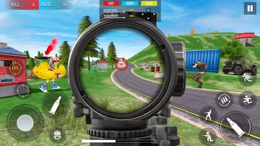 Max Fire Battlegrounds Offline APK screenshot 1