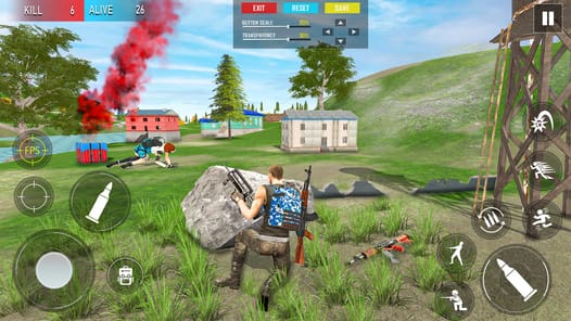 Max Fire Battlegrounds Offline APK screenshot 1
