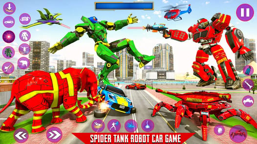 Spider Mech Wars - Robot Game APK screenshot 1 Spider Mech Wars - Robot Game APK screenshot 1
