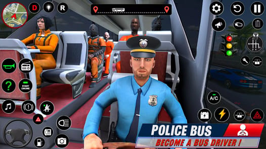 Police Bus Simulator APK screenshot 1 Police Bus Simulator APK screenshot 1