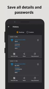 Password Scanner WiFi QrCode APK screenshot 1