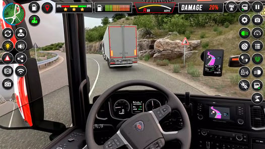 US Truck Driving Transport 3D APK screenshot 1