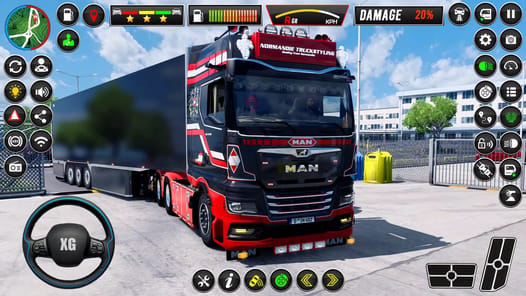 US Truck Driving Transport 3D APK screenshot 1