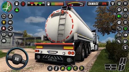 US Truck Driving Transport 3D APK screenshot 1