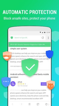 APUS Browser - Fast download & Private & Secure APK screenshot 1