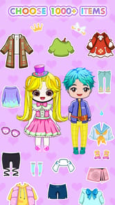 Chibi World: Doll Dress Up APK screenshot 1