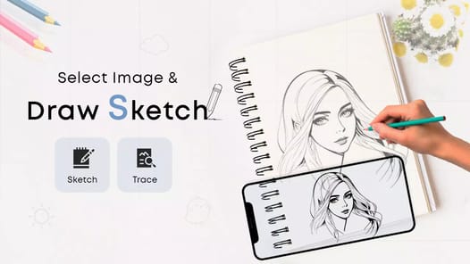 Draw Sketch & Trace APK screenshot 1