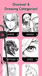 ARDraw - Anime Trace & Sketch APK screenshot 1