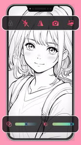 ARDraw - Anime Trace & Sketch APK screenshot 1