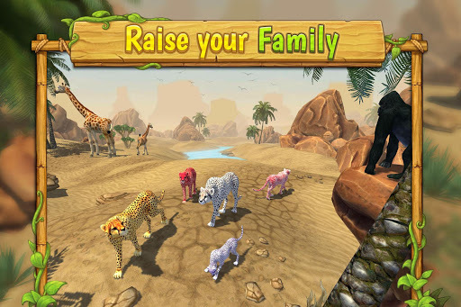 Cheetah Family Sim APK screenshot 1 Cheetah Family Sim APK screenshot 1