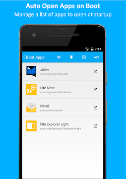 Boot Apps APK screenshot 1