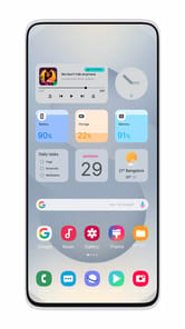 Galaxy S25 Style Launcher APK screenshot 1