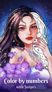 Colorswipes® - Color by Number APK screenshot 1