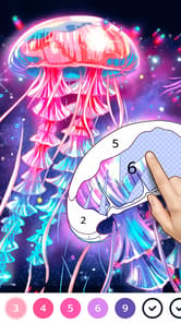 Colorswipes® - Color by Number APK screenshot 1