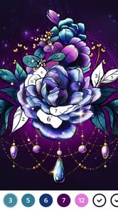 Colorswipes® - Color by Number APK screenshot 1