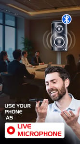 MobileMic To Bluetooth Speaker APK screenshot 1