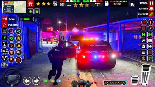 Car Chase Games: Police Games APK screenshot 1