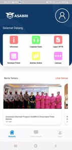 ASABRI Mobile Application V2 APK screenshot 1