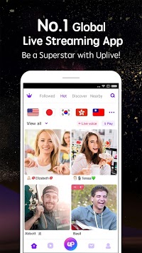 Uplive - Live Video Streaming App APK screenshot 1 Uplive - Live Video Streaming App APK screenshot 1