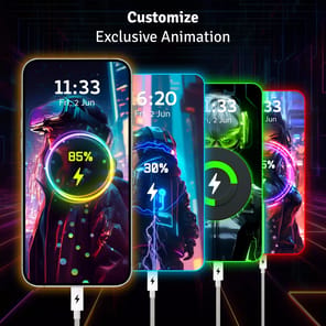 Battery Charger Animation Art APK screenshot 1