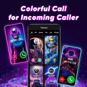 Color Phone Call Screen Theme APK screenshot 1