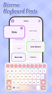 Emoji Font Keyboard & Themes APK screenshot 1
