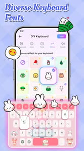 Emoji Font Keyboard & Themes APK screenshot 1