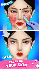 ASMR Doctor Game: Makeup Salon APK screenshot 1