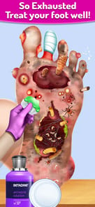 ASMR Salon: Foot Care Makeup APK screenshot 1