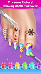 ASMR Salon: Foot Care Makeup APK screenshot 1