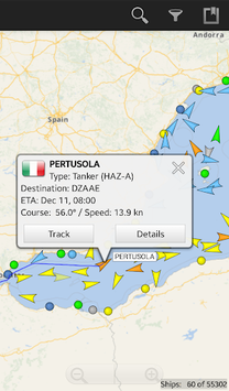 VesselFinder Free APK screenshot 1