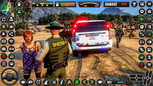 US Police Car Chase: Cop Games APK screenshot 1