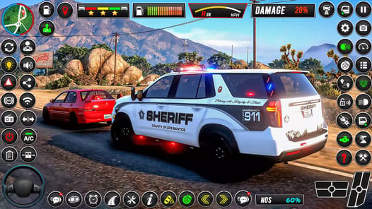 US Police Car Chase: Cop Games APK screenshot 1