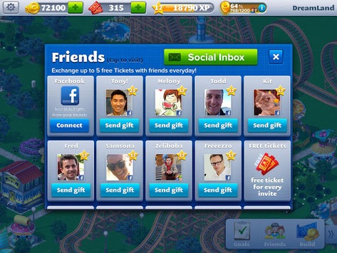 RollerCoaster Tycoon® 4 Mobile APK screenshot 1