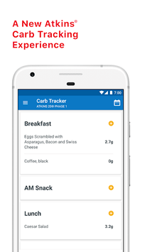 Atkins® Carb Counter & Meal Tracker APK screenshot 1 Atkins® Carb Counter & Meal Tracker APK screenshot 1