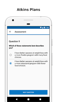 Atkins® Carb Counter & Meal Tracker APK screenshot 1 Atkins® Carb Counter & Meal Tracker APK screenshot 1