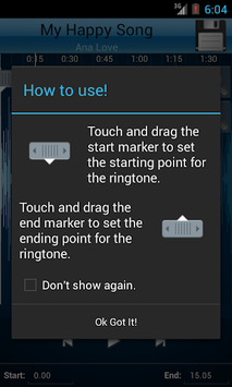 MP3 Cutter and Ringtone Maker♫ APK screenshot 1