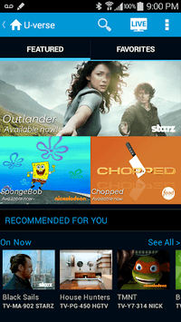 AT&T U-verse APK screenshot 1 AT&T U-verse APK screenshot 1