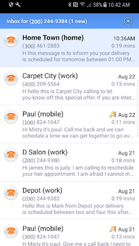 AT&T Voicemail Viewer APK screenshot 1