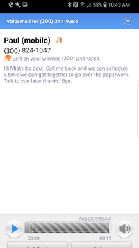 AT&T Voicemail Viewer APK screenshot 1