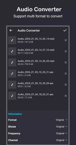 Audio Editor APK screenshot 1