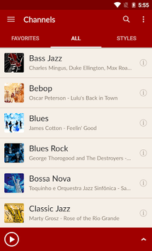 JAZZ RADIO APK screenshot 1