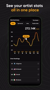 Audiomack Creator-Upload Music APK screenshot 1